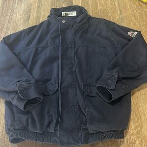 Bulwark Flame Resistant Twill Cotton/Nylon Bomber Jacket